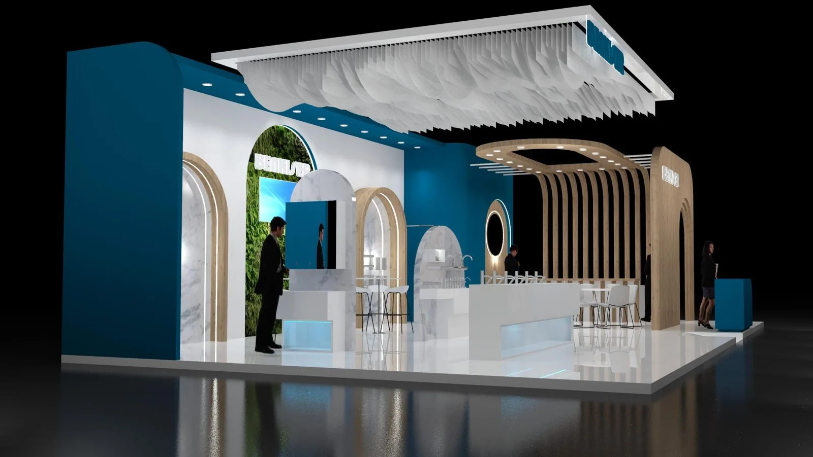 Benkiser booth concept render