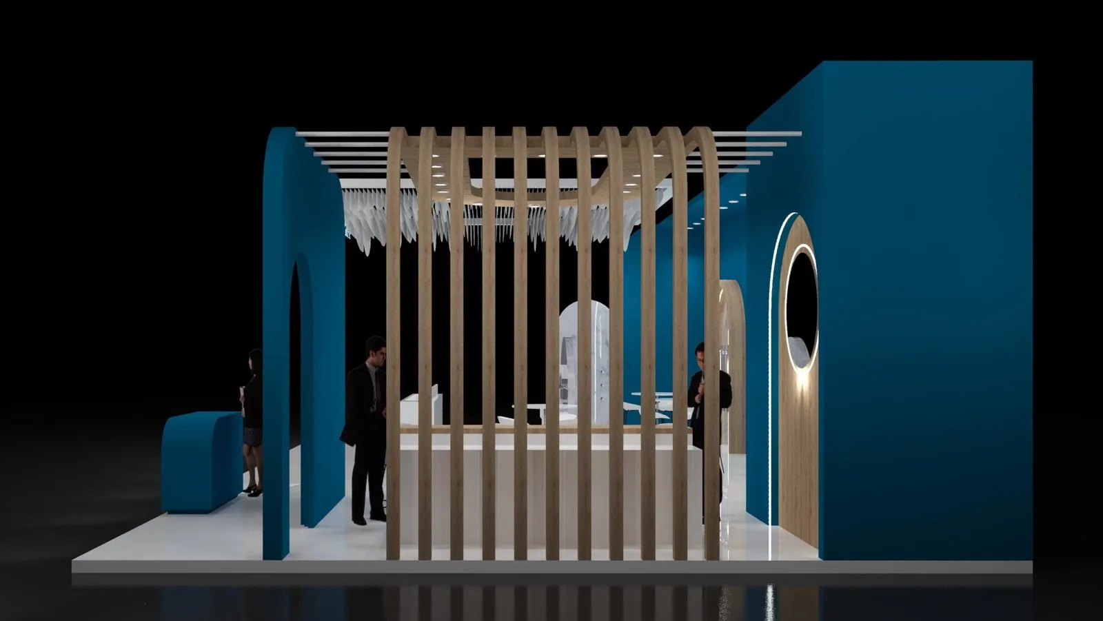 Benkiser booth concept render