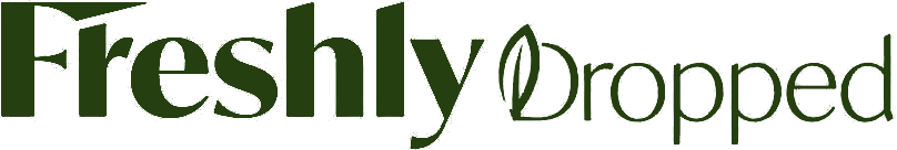 Freshly Dropped one-line logo