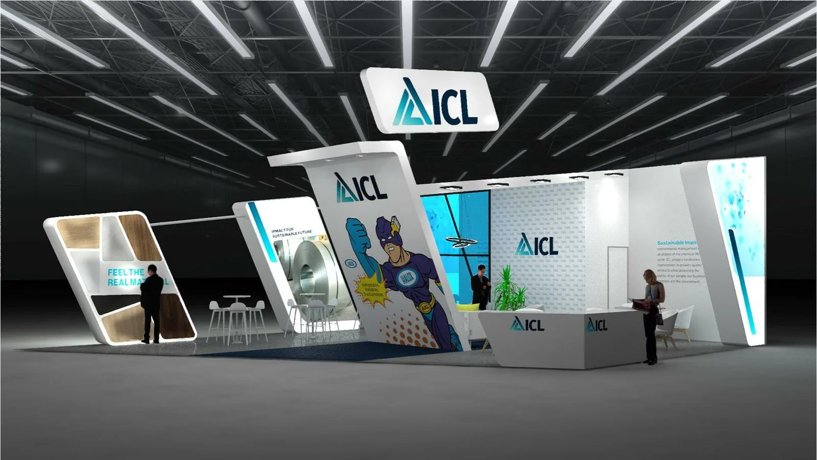 ICL HALOX booth render