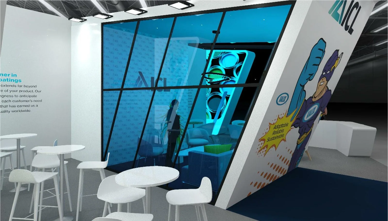 ICL HALOX booth render