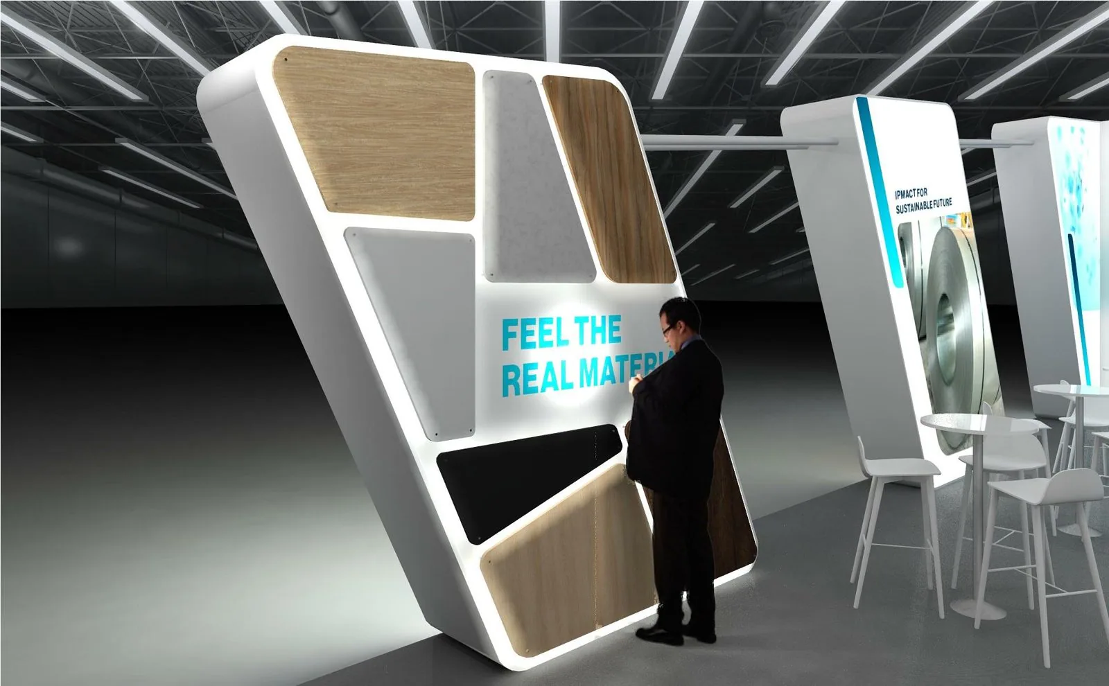 ICL HALOX booth render