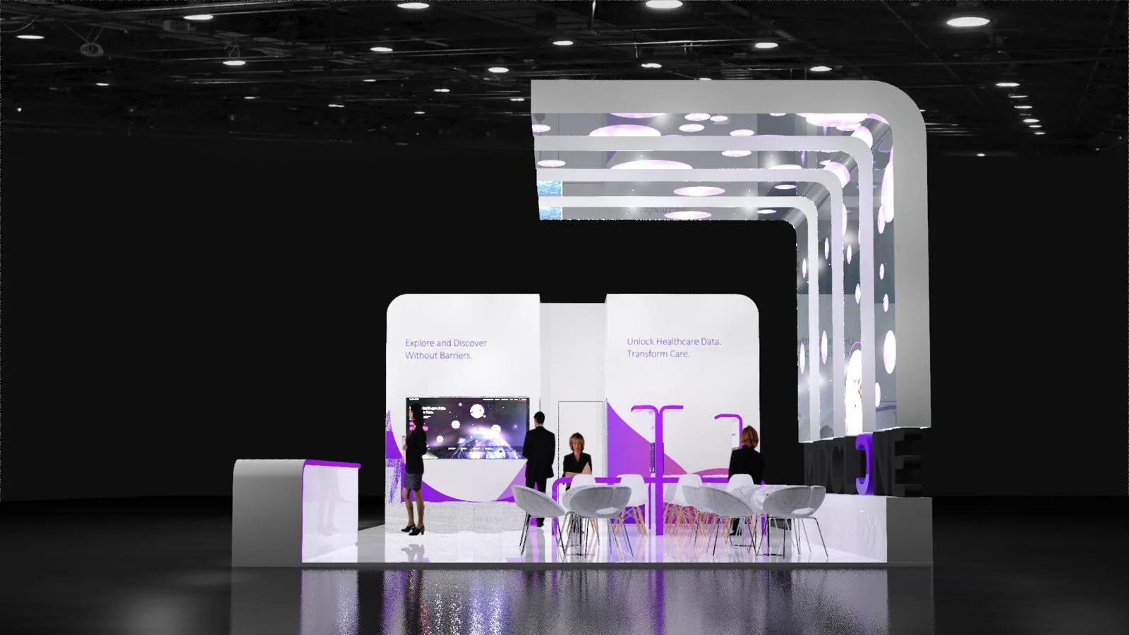 MDClone booth render