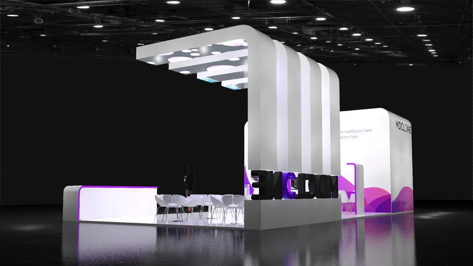 MDClone booth render