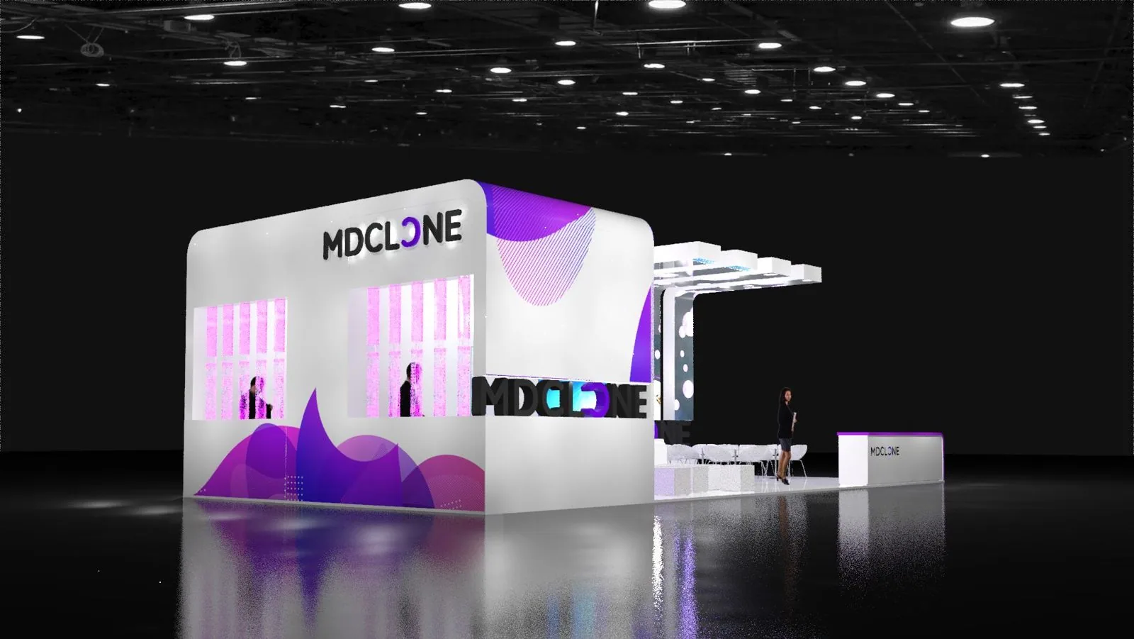 MDClone booth render