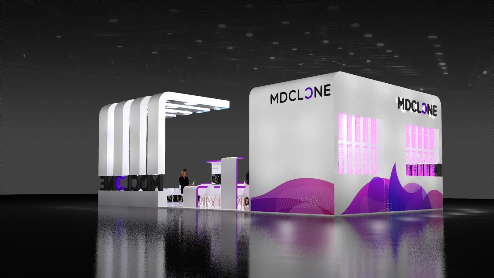 MDClone booth render