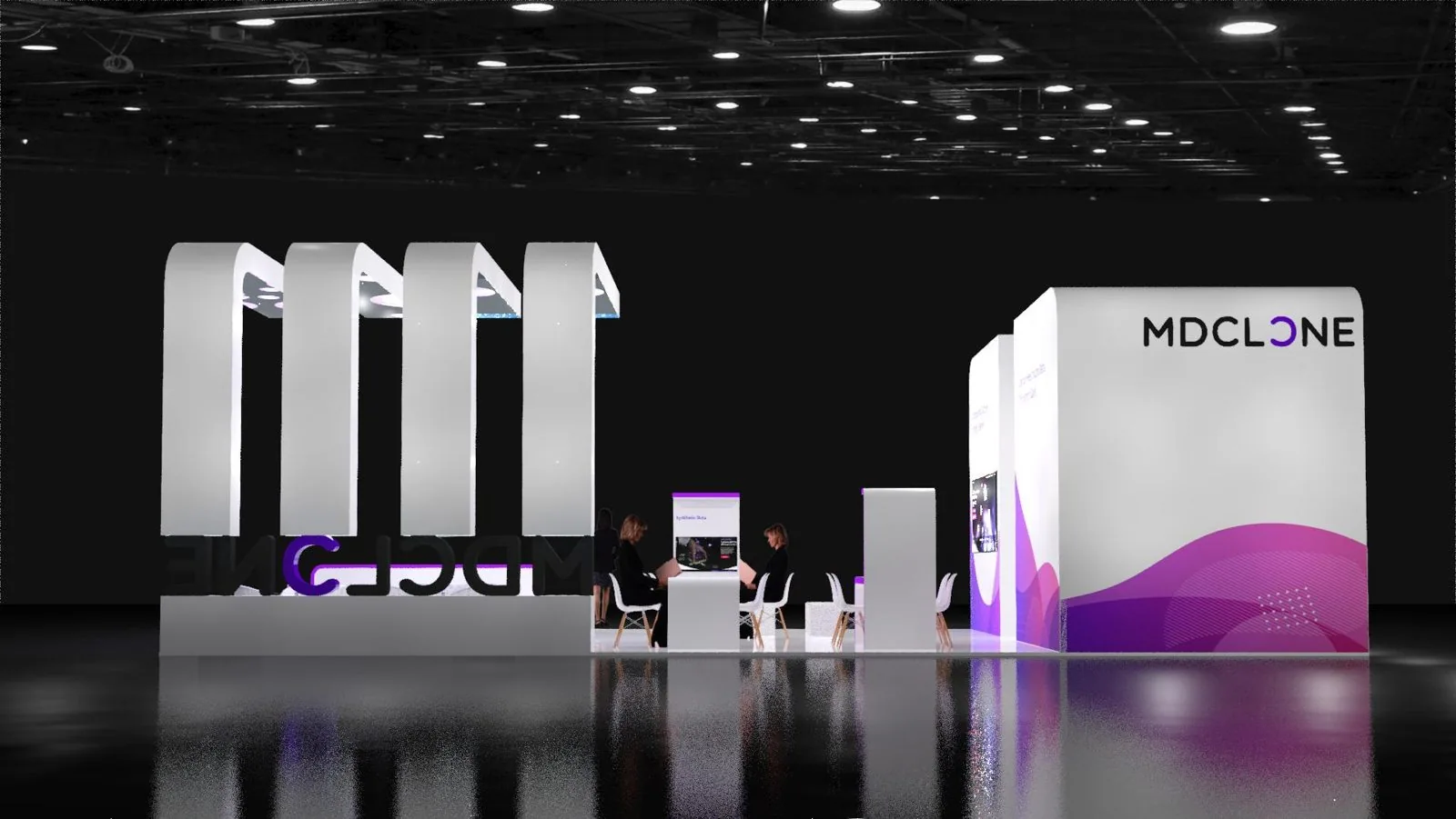MDClone booth render