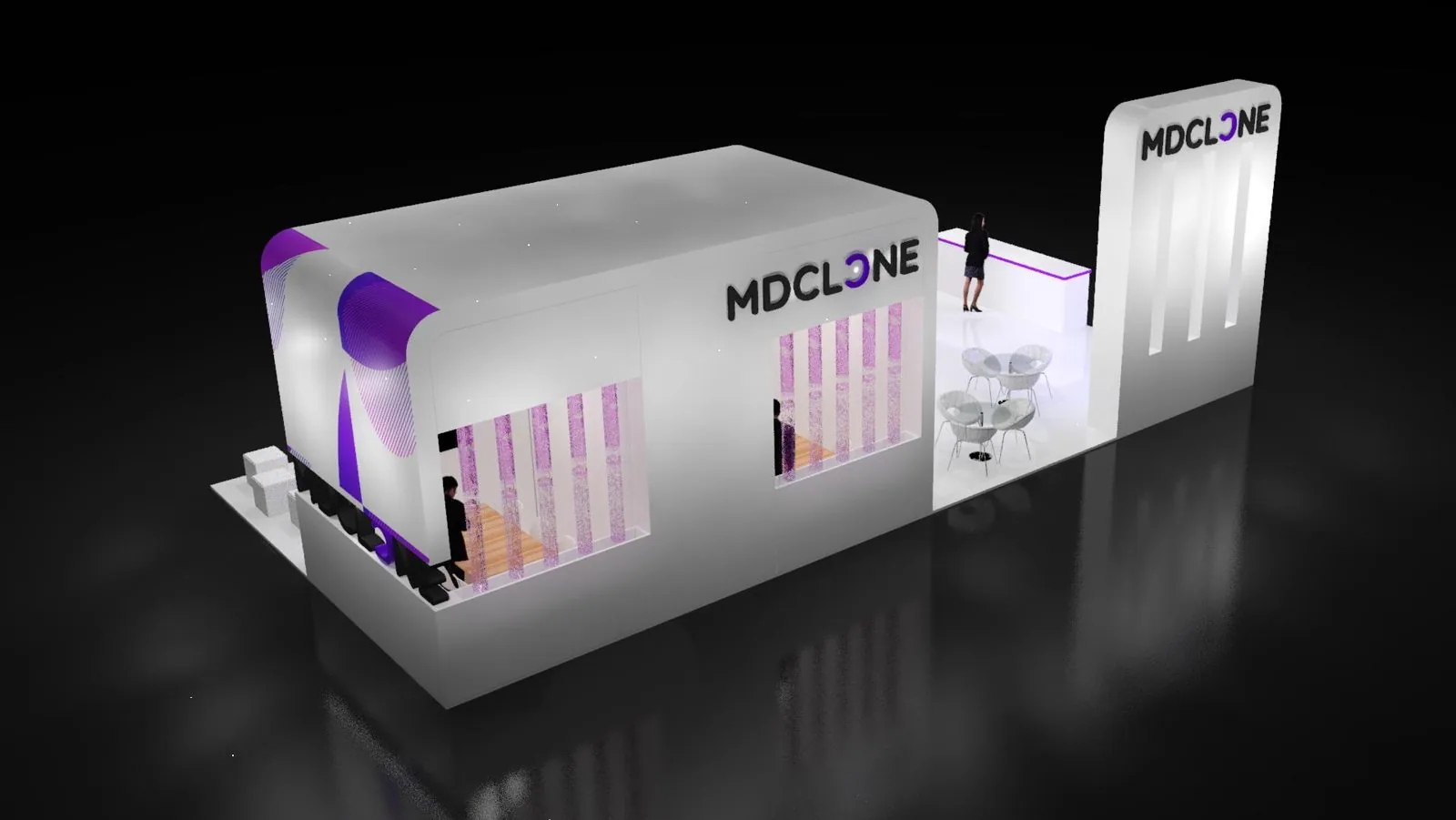 MDClone booth render