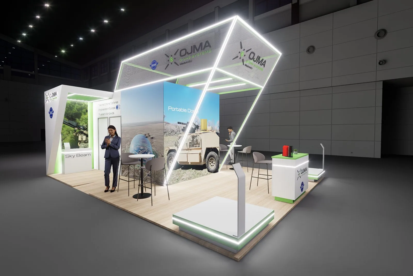 OJMA booth render