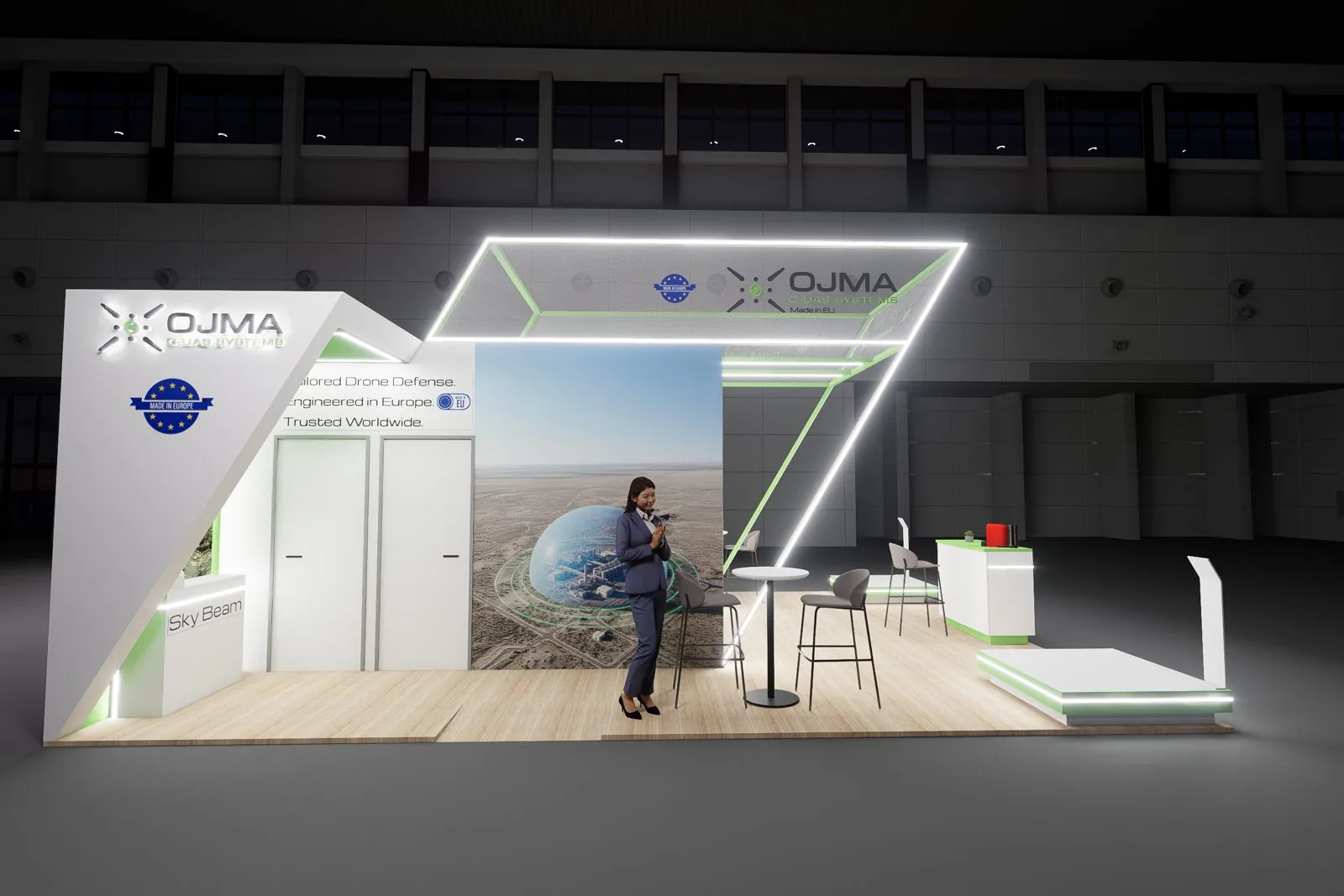 OJMA booth render