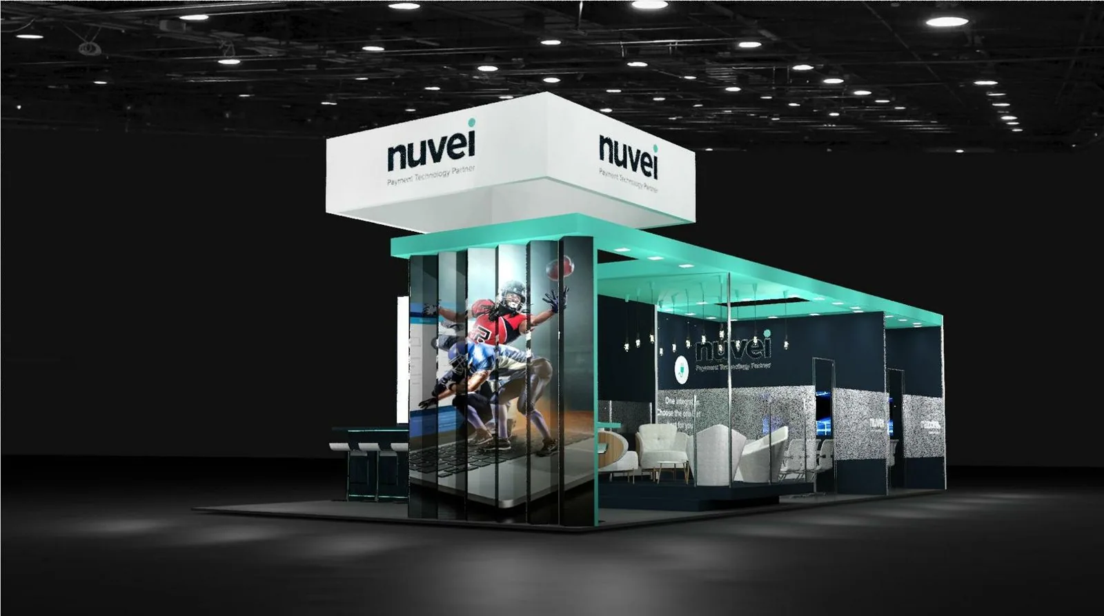 Nuvei booth render