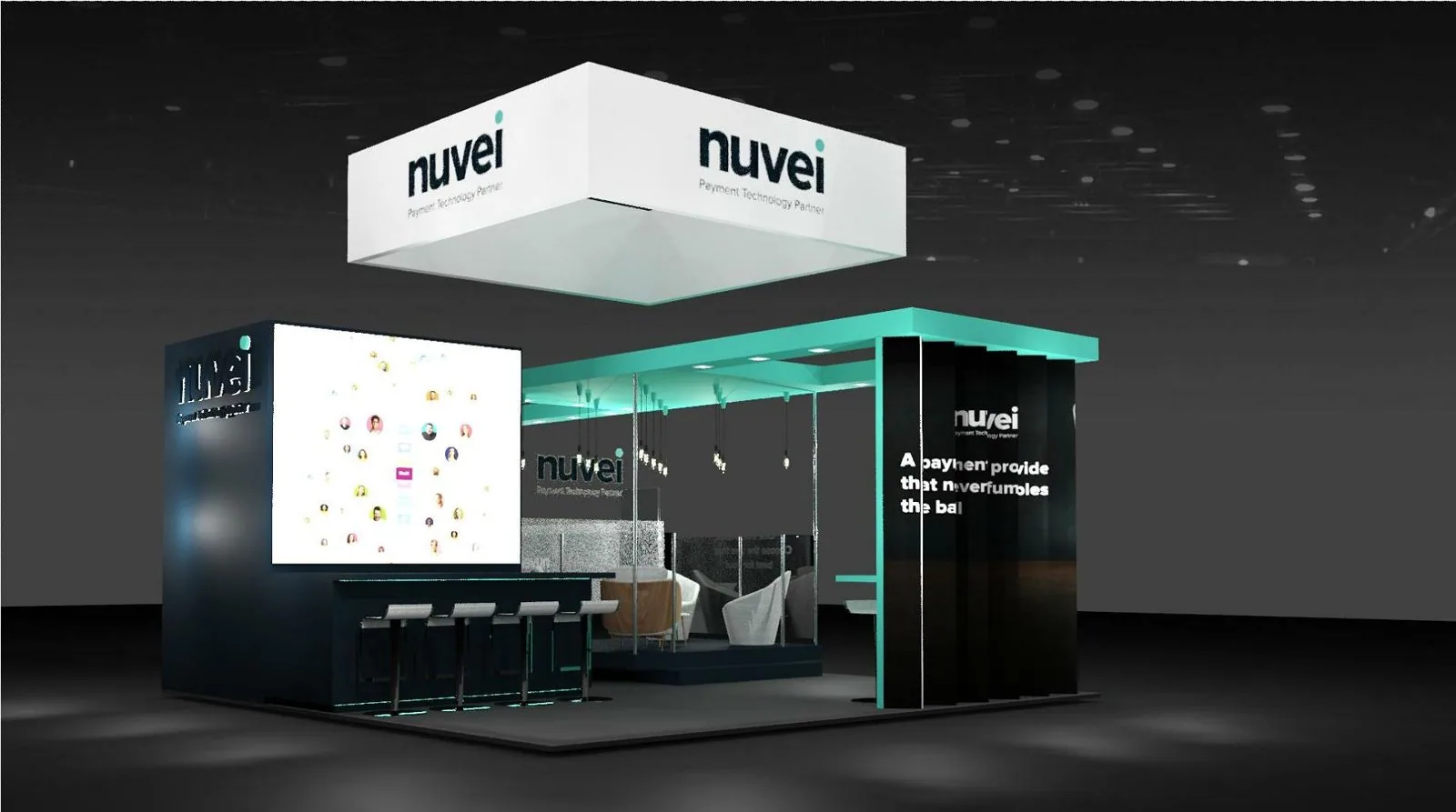 Nuvei booth render