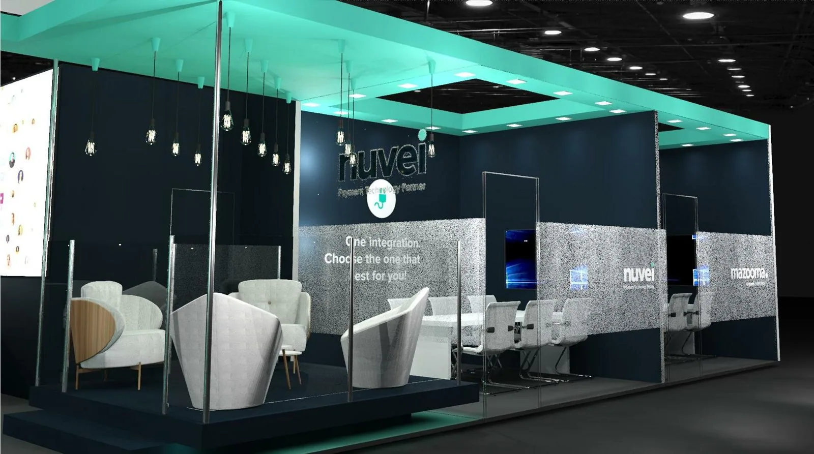 Nuvei booth render