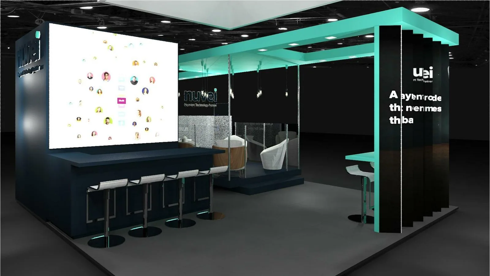 Nuvei booth render