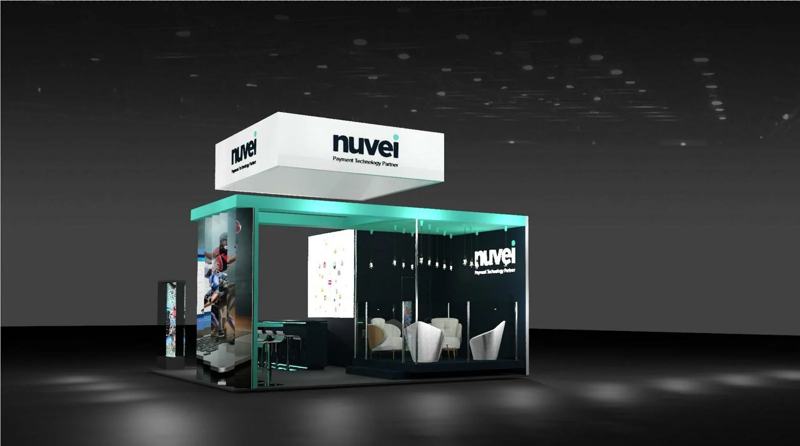 Nuvei booth render