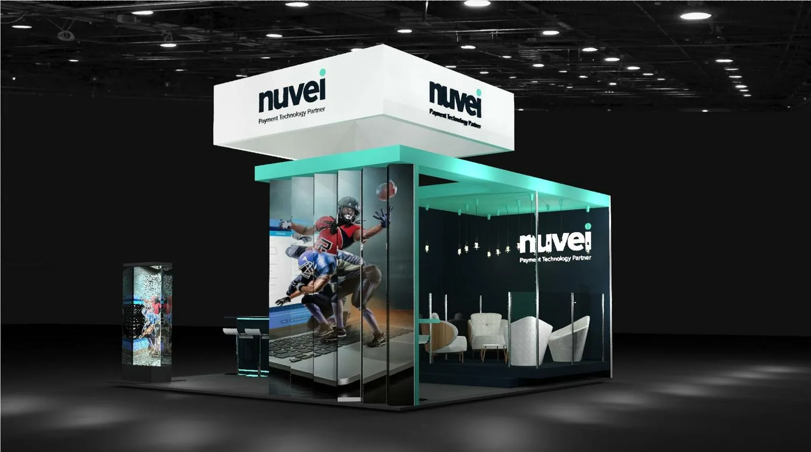 Nuvei booth render