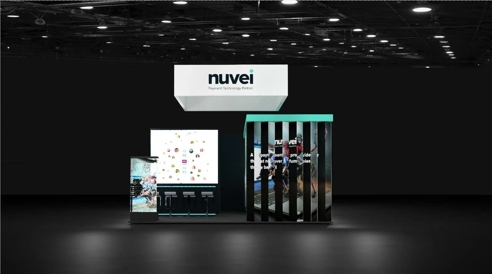 Nuvei booth render