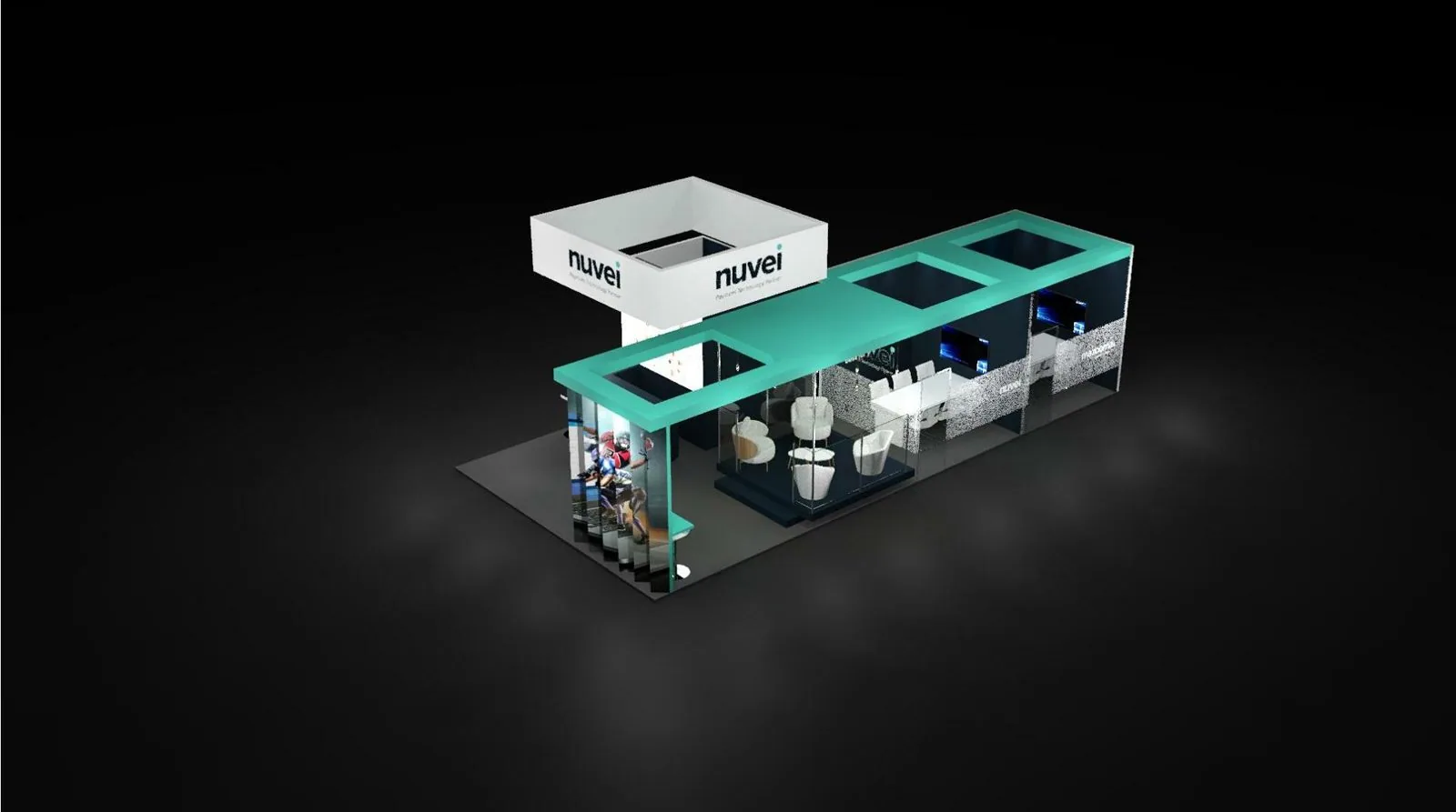 Nuvei booth render