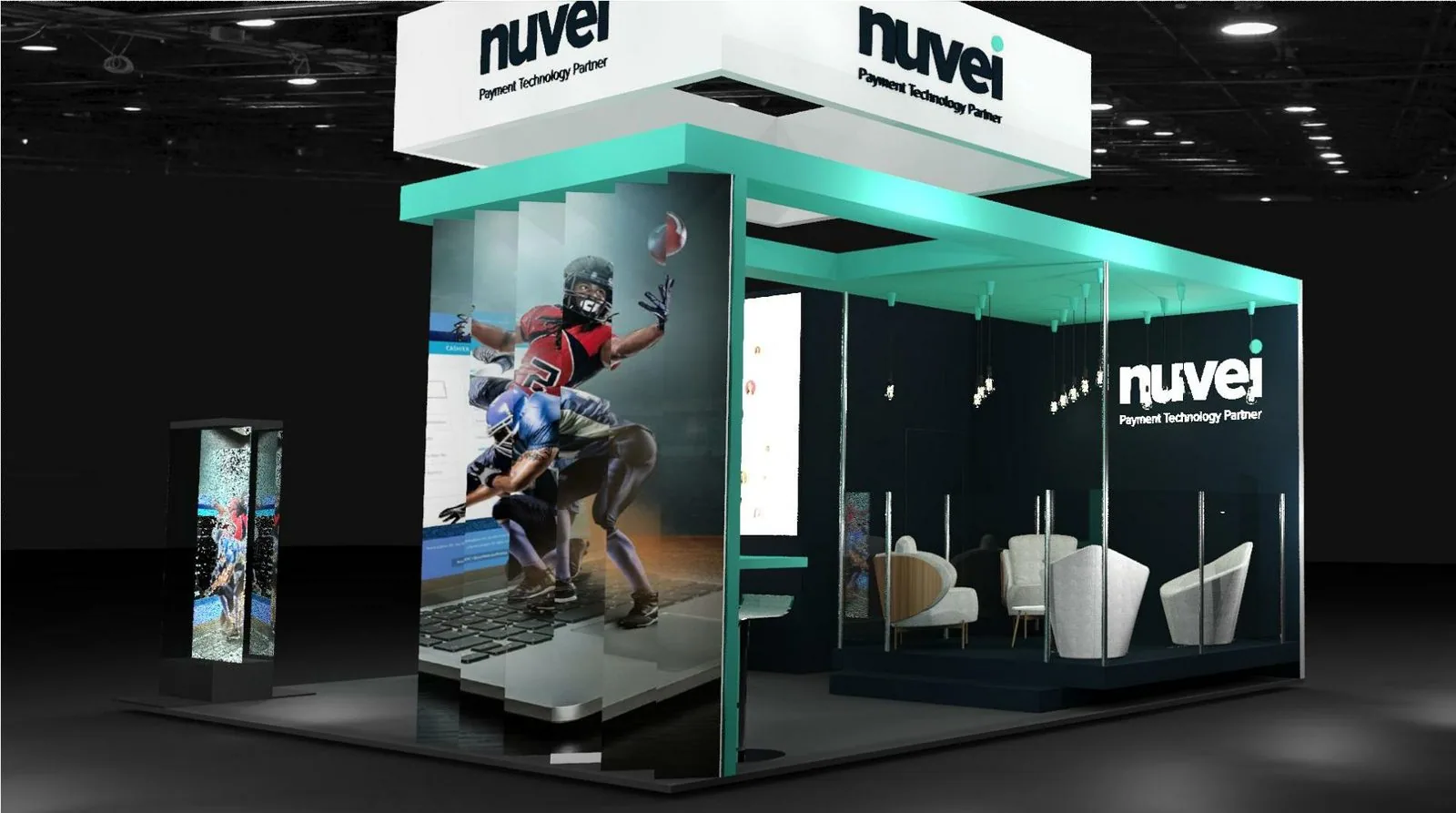 Nuvei booth render