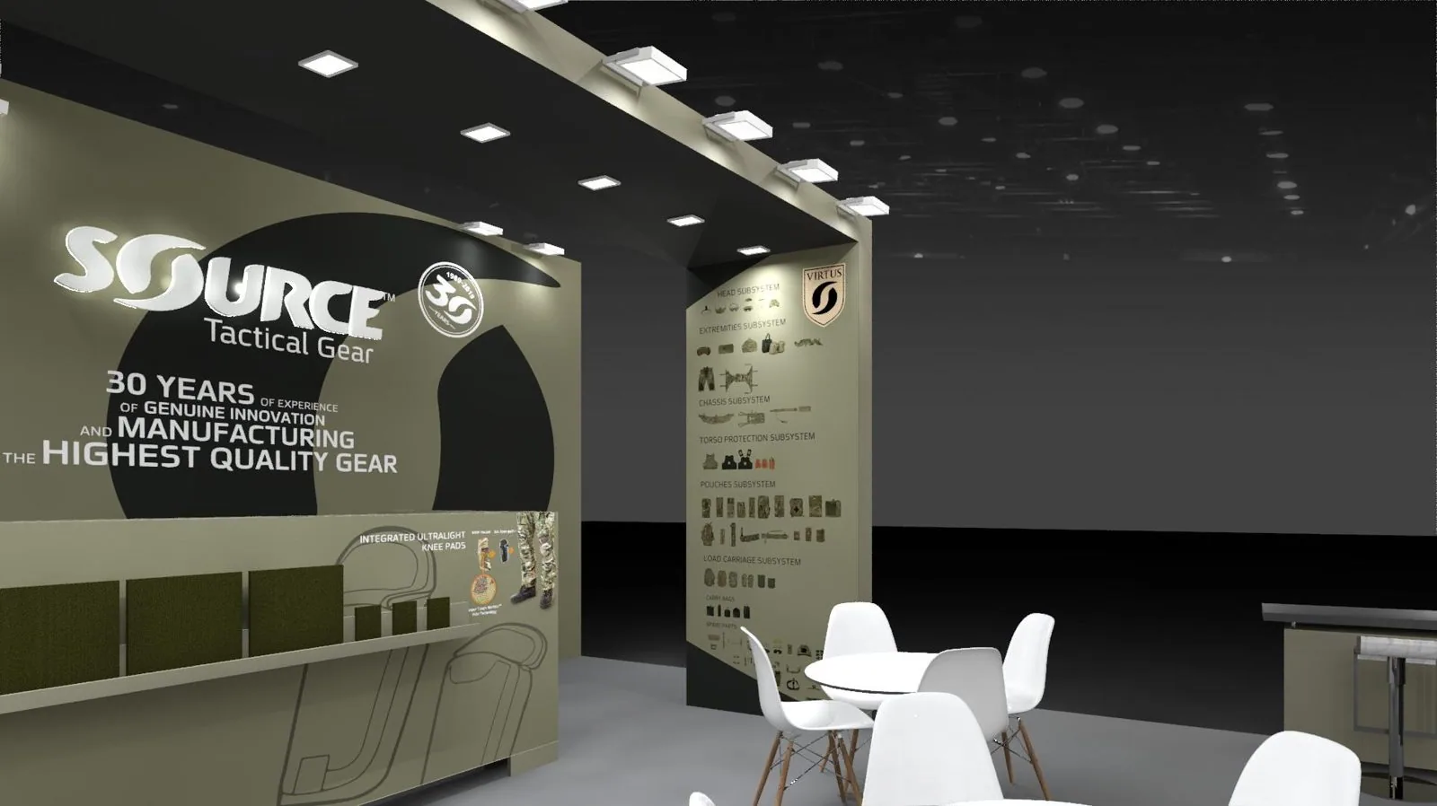 SOURCE Tactical Gear booth render