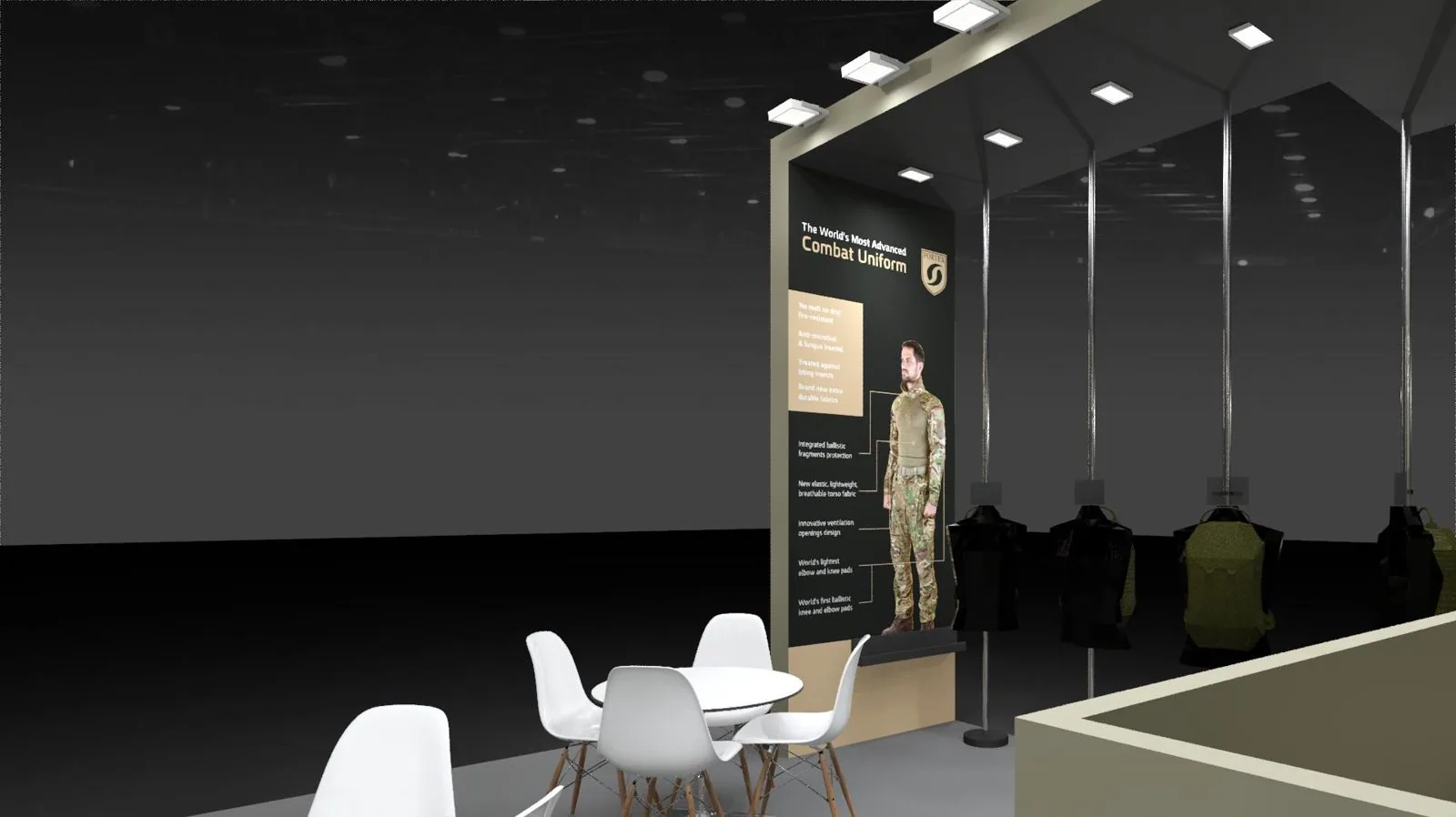 SOURCE Tactical Gear booth render