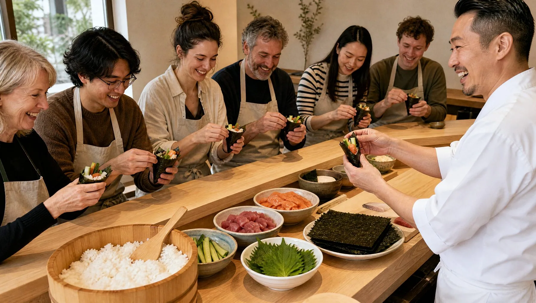 Hand-roll class